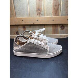 Olukai Pehuea Li Womens Casual Shoes Size 8 TAPA Knit Sneakers